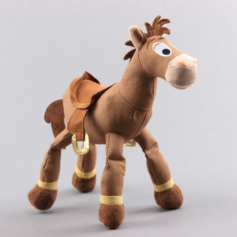 Pelúcia do Cavalo Bala no Alvo - A Fiel Montaria do Woody em Toy Story Disney 25 cm